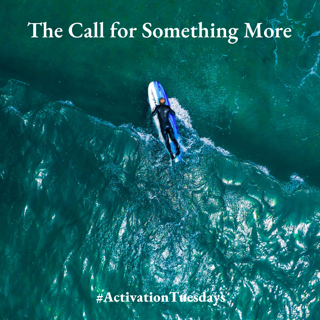 The call for something more